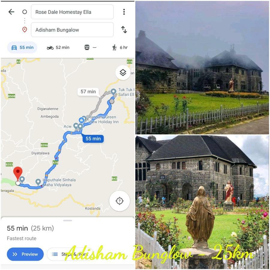 Rose Dale Homestay Ella Extérieur photo